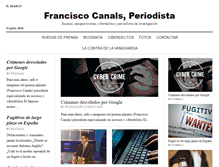 Tablet Screenshot of fcanals.com